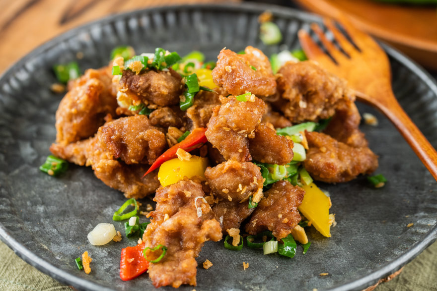 酥炸肉羹